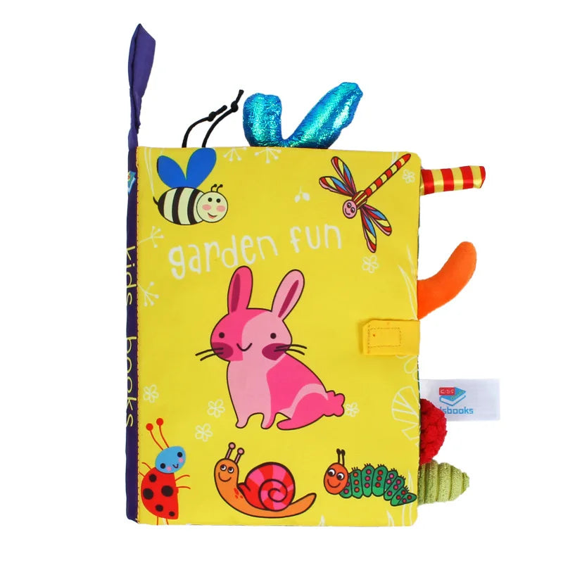 Livro Interativo para Bebês com Sons