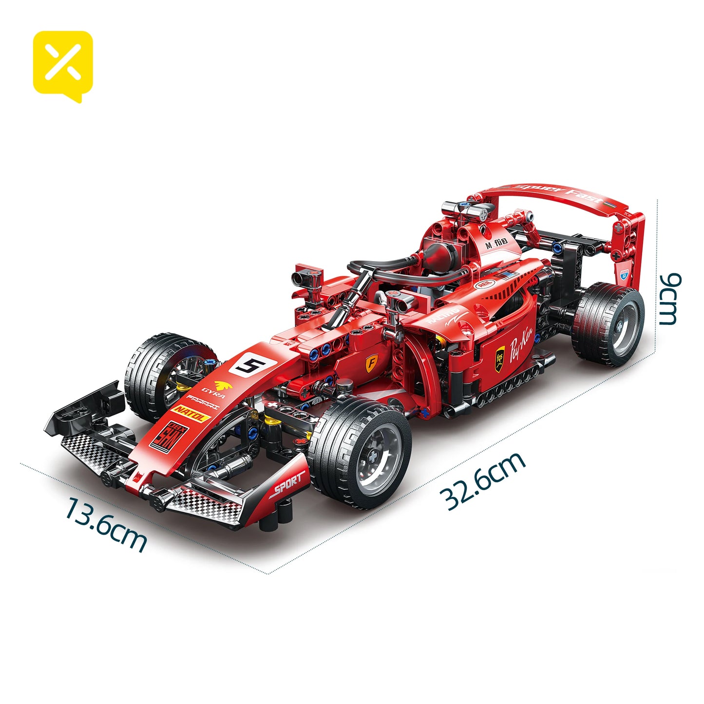 F1 RC 455 Peças com Controle Remoto