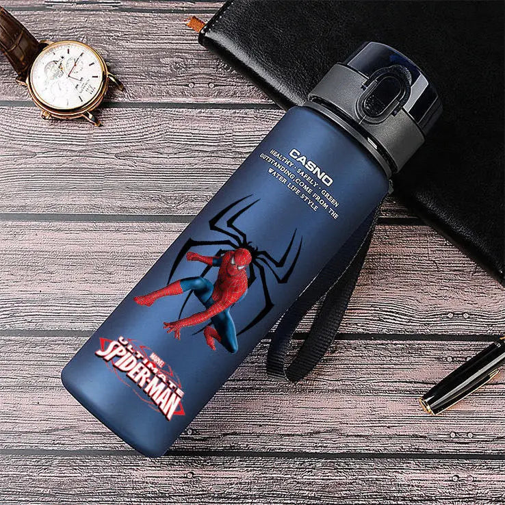 Garrafa Marvel 560ml – Spiderman / Iron Man / Capitão América