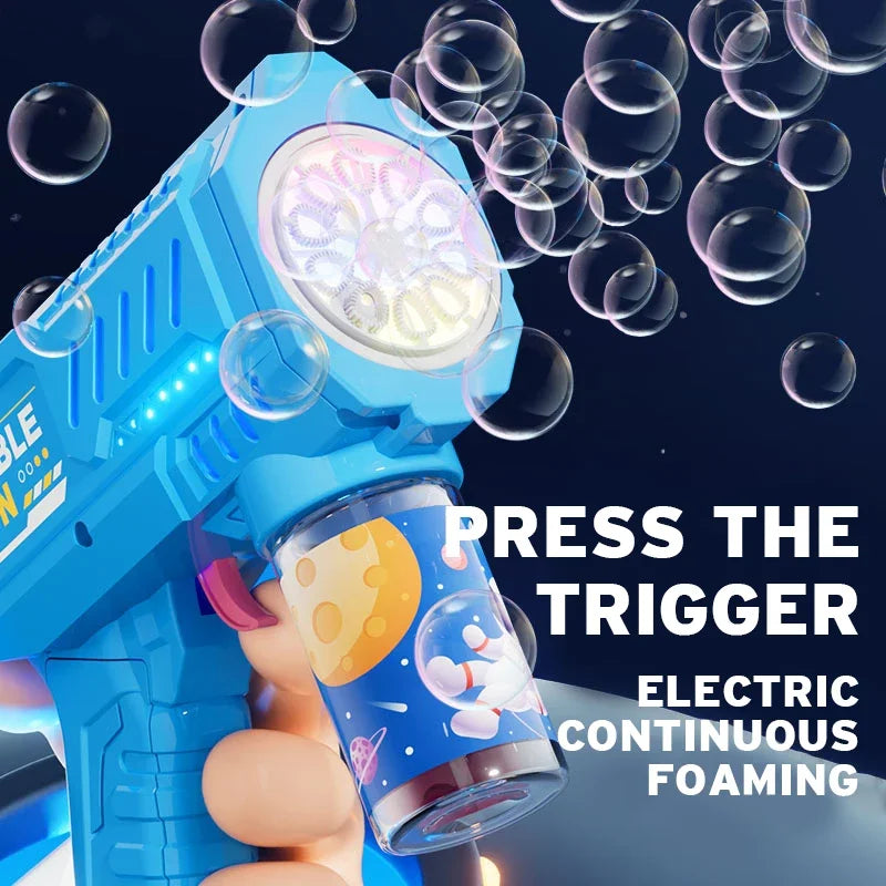 Pistola de Bolhas Automática Foguete