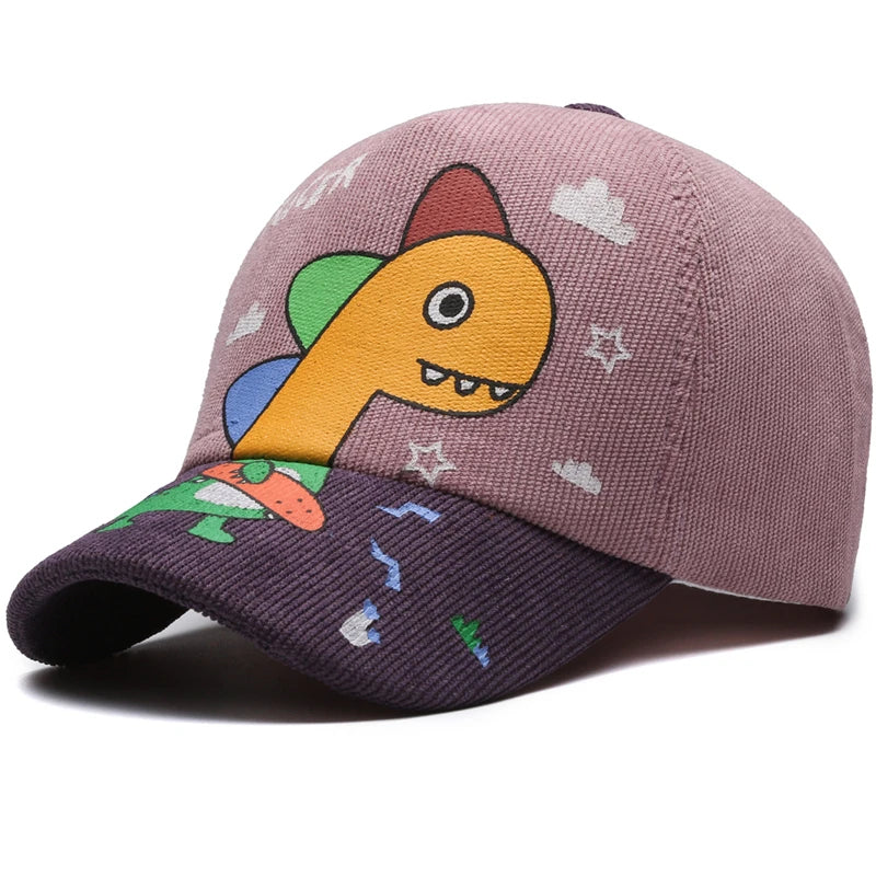 Boné Infantil Super Dinos tipo Baseball com Proteção Solar