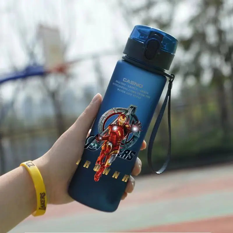Garrafa Marvel 560ml – Spiderman / Iron Man / Capitão América