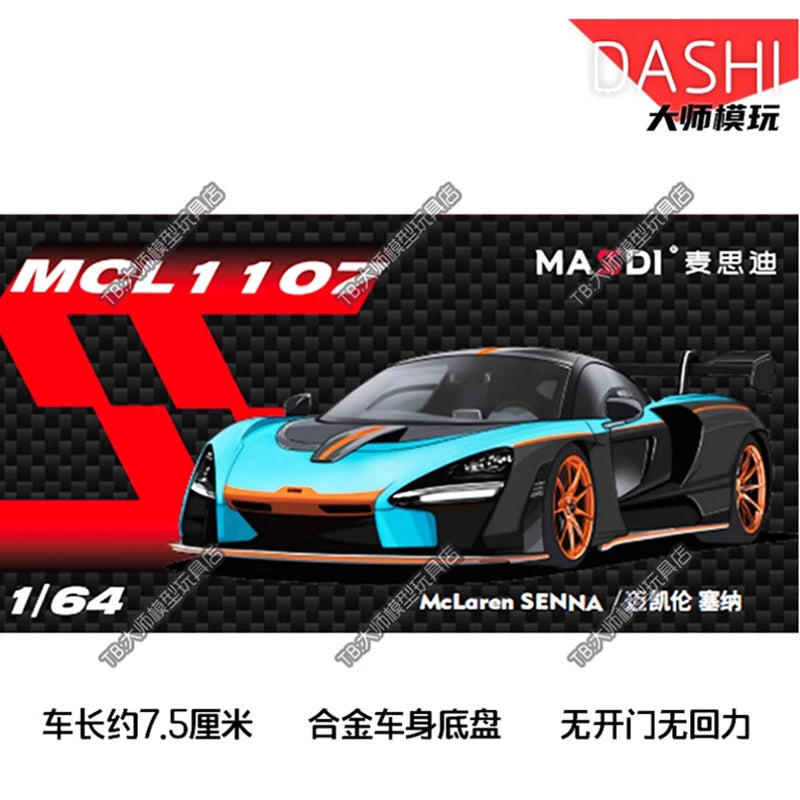 Colecionáveis MASSDI 1:64 McLaren / Senna