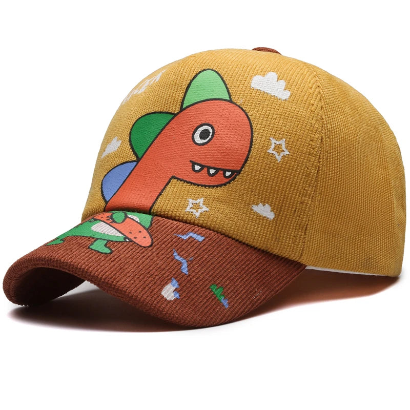 Boné Infantil Super Dinos tipo Baseball com Proteção Solar