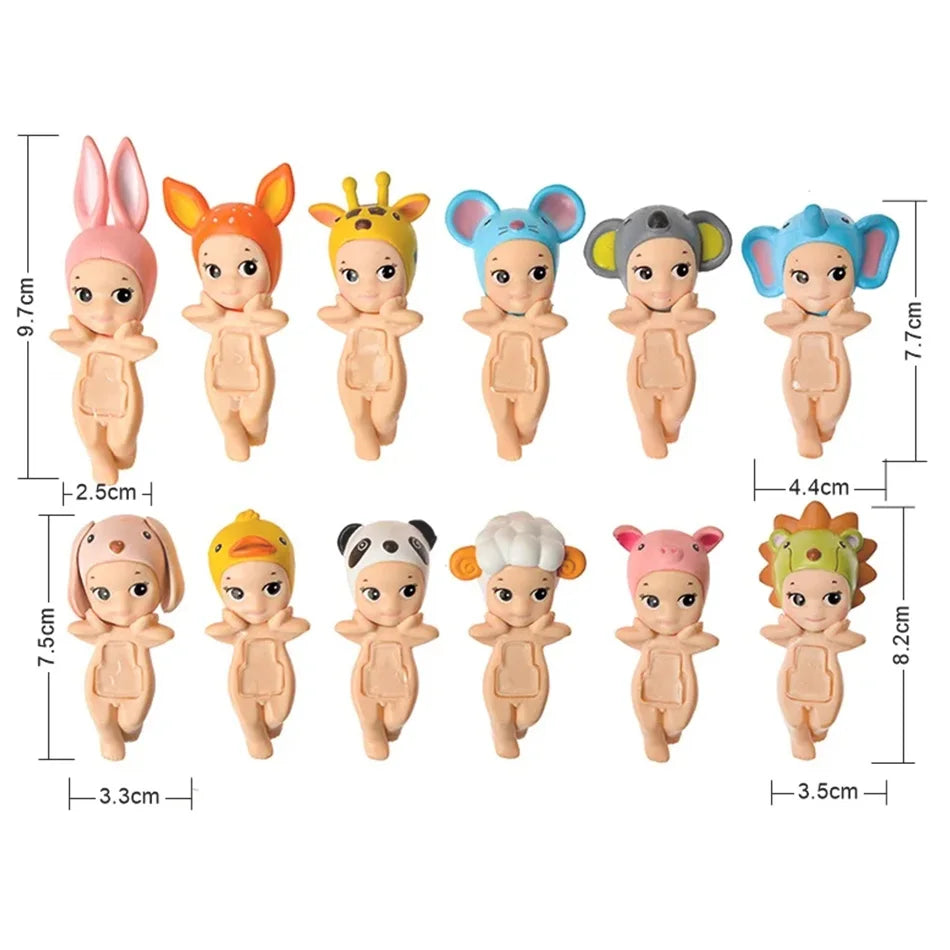 Mini Bonecas Sonny Angel Blind Box da Série Animais