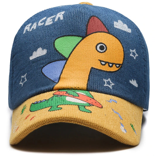 Boné Infantil Super Dinos tipo Baseball com Proteção Solar