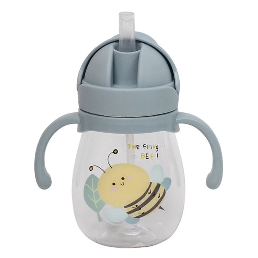Copo Infantil com Canudo Anti-Engasgo (Bola de Gravidade)
