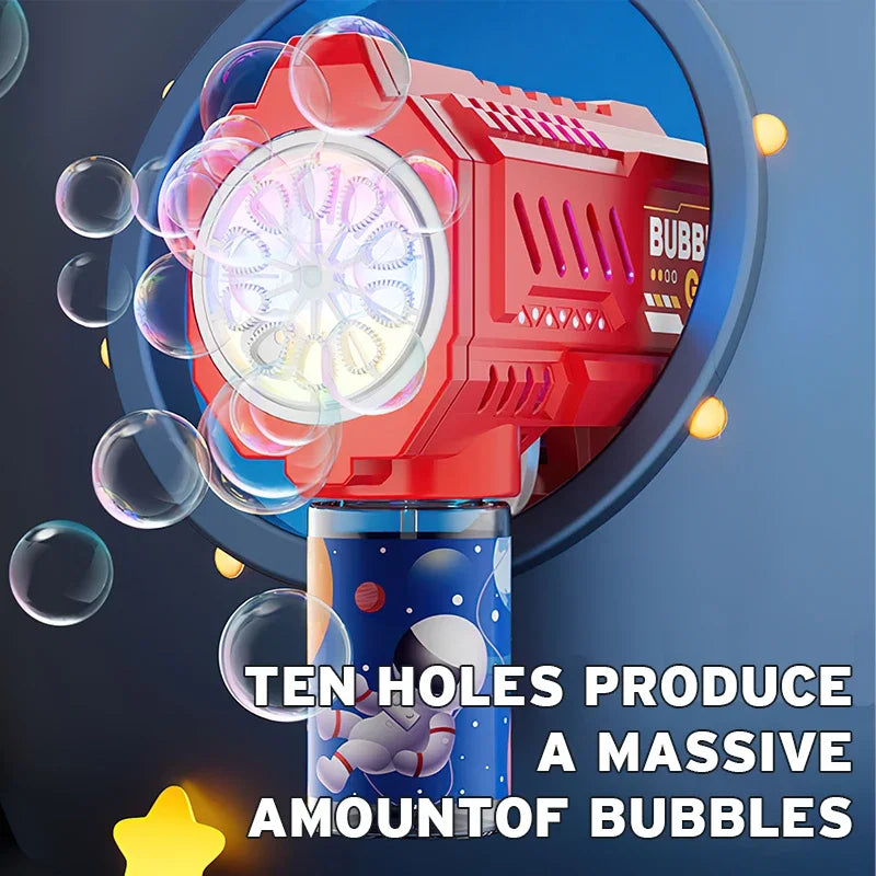 Pistola de Bolhas Automática Foguete