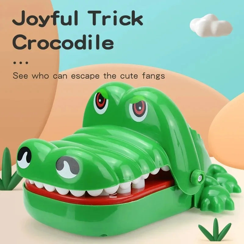 Crocodilo Morde Dedo Diversão em Família