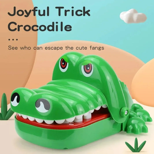 Crocodilo Morde Dedo Diversão em Família