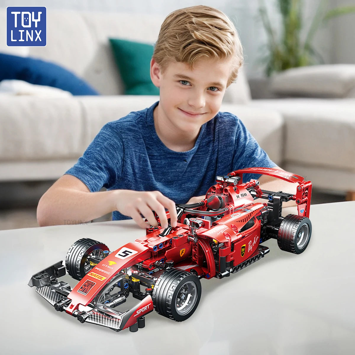 F1 RC 455 Peças com Controle Remoto
