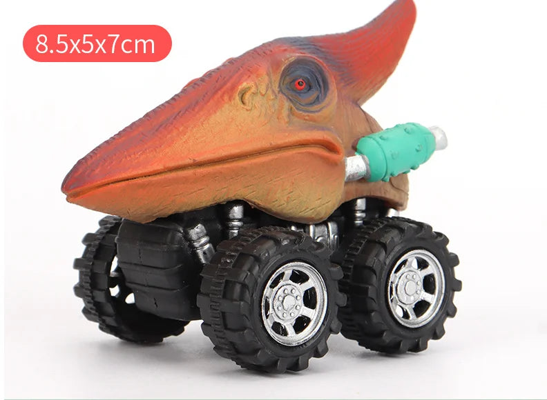 Carrinhos Monster Truck Dinossauros, individual ou kit com 06