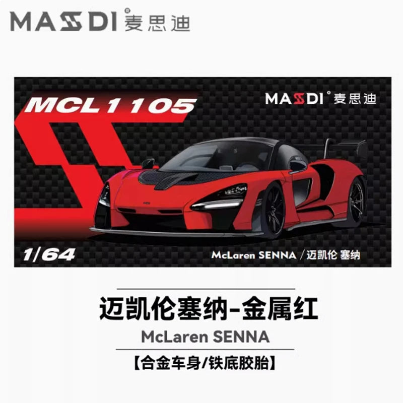 Colecionáveis MASSDI 1:64 McLaren / Senna
