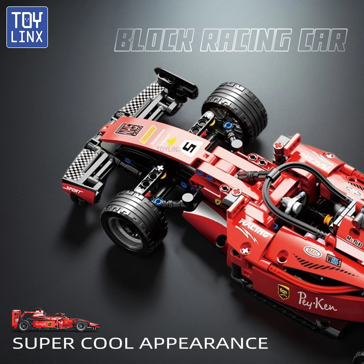 F1 RC 455 Peças com Controle Remoto