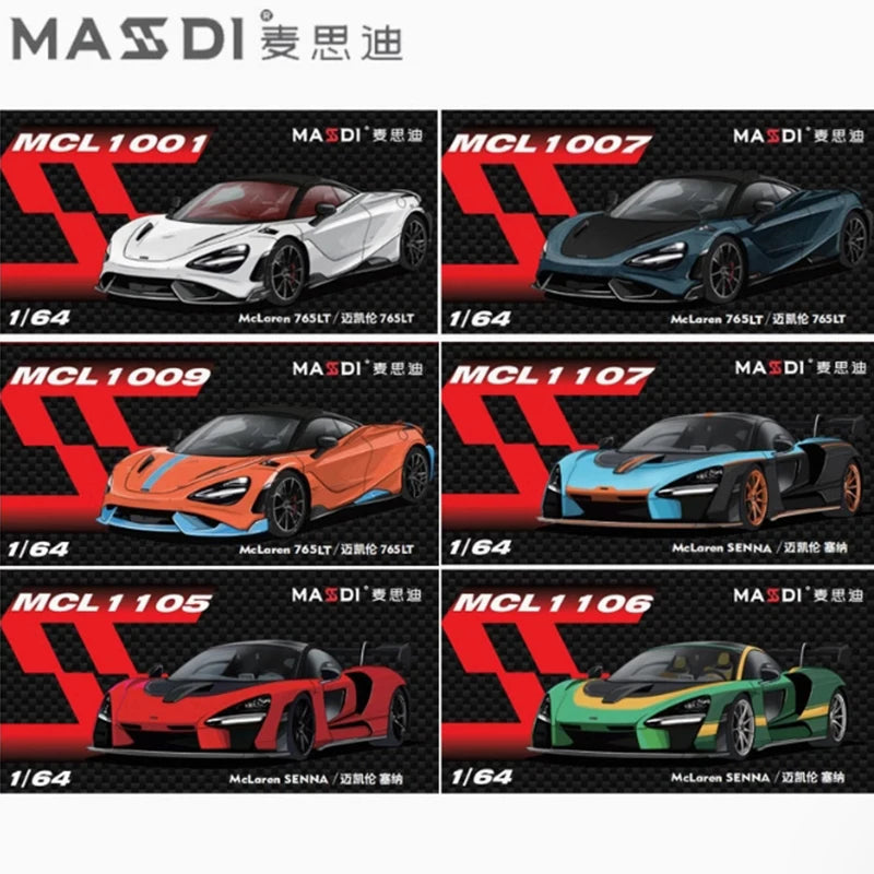 Colecionáveis MASSDI 1:64 McLaren / Senna