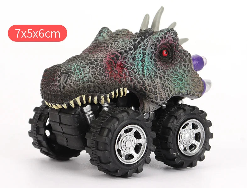 Carrinhos Monster Truck Dinossauros, individual ou kit com 06