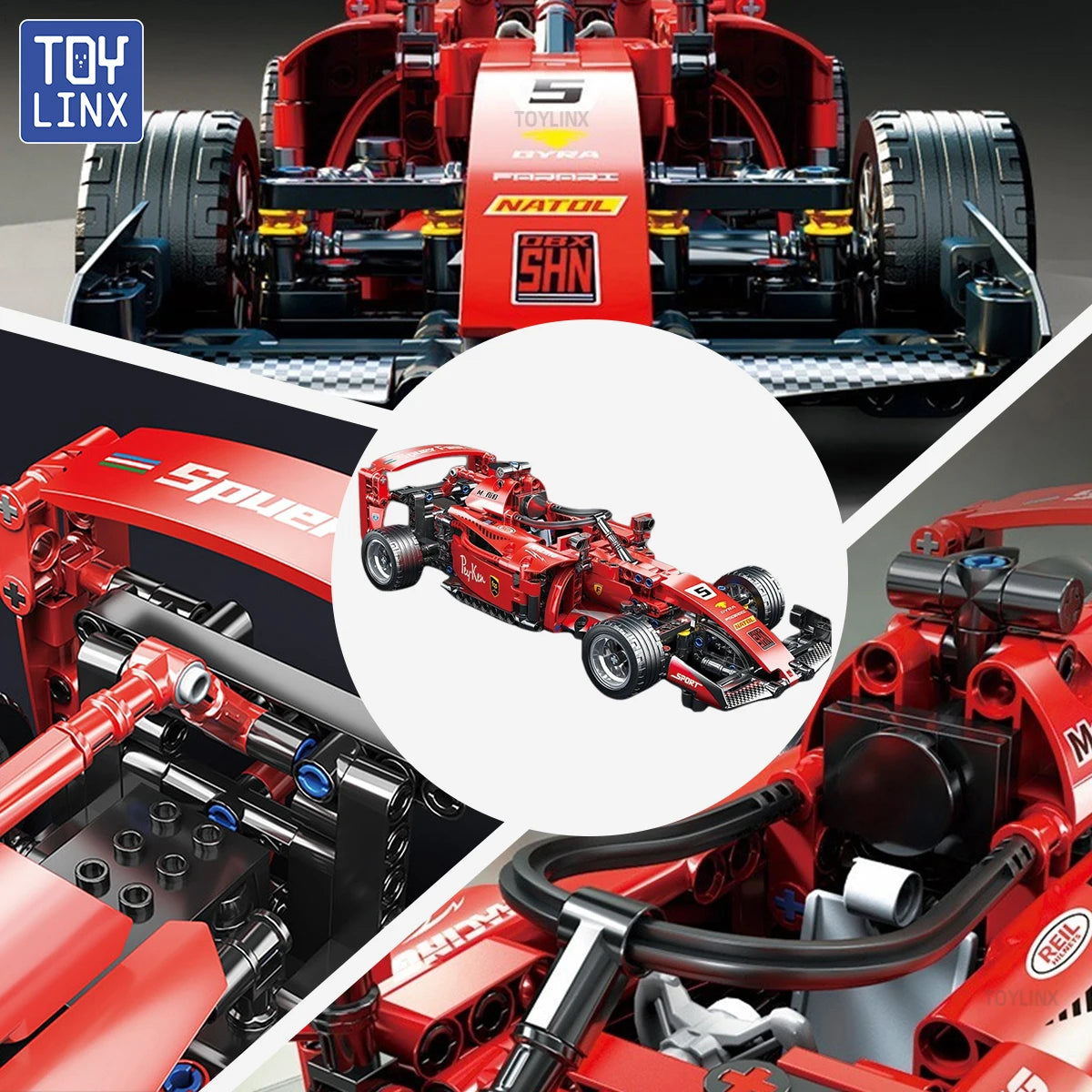 F1 RC 455 Peças com Controle Remoto