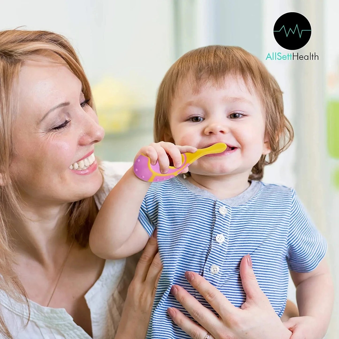Kit 2 Escovas de Dente Infantil em Silicone com Cerdas Macias (BPA Free)