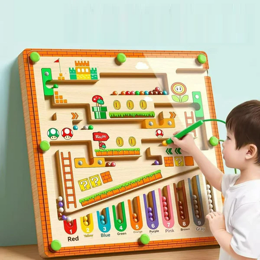 Labirinto Magnético Infantil, 3+ anos