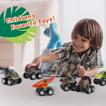 Carrinhos Monster Truck Dinossauros, individual ou kit com 06