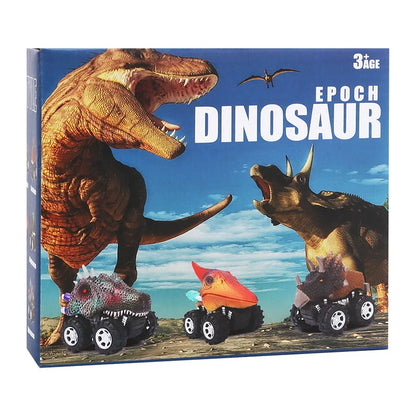 Carrinhos Monster Truck Dinossauros, individual ou kit com 06