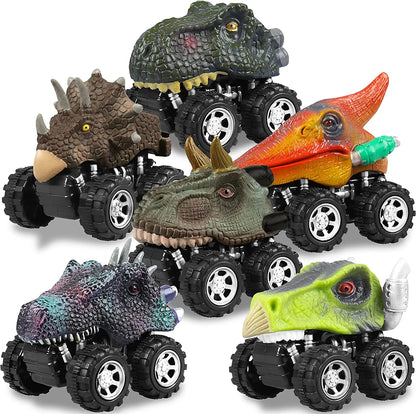 Carrinhos Monster Truck Dinossauros, individual ou kit com 06