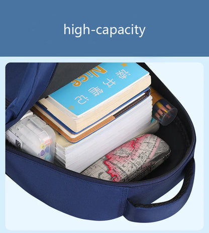 Mochila Escolar Esportiva Geométrica, 7–13 anos