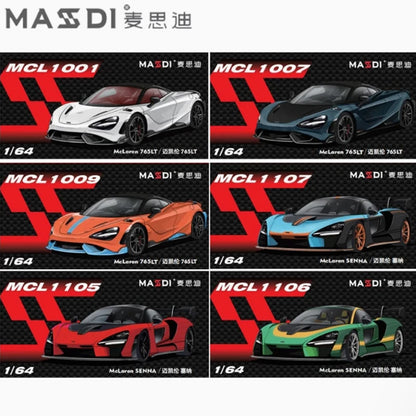 Colecionáveis MASSDI 1:64 McLaren / Senna