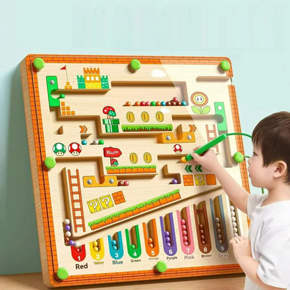 Labirinto Magnético Infantil, 3+ anos